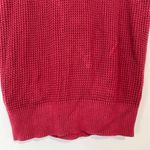 Women’s Sleeveless Knit Sweater Crisscross Back Maroon Size Medium EUC Red Photo 2