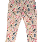 Mixit  Pull-On Stretch Cropped Pants Faux Pockets Floral Print XL Photo 0