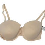 GapBody Everyday Multiway Bra Smooth Micro Fabric Removable Straps Beige 34DD Tan Size undefined Photo 0