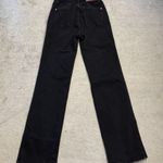 Judy Blue  Mid Rise Criss Cross Waist Dad Jeans Black Photo 3