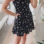 Forever 21 Black Floral Dress Photo 0