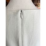 Size 12 J.Crew Factory White Sheath Dress‎ Cotton Career Sleeveless Lined Photo 6