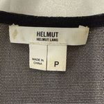 Helmut Lang  Mesh Layered Tank Top XS V Neck Black Edgy Minimal Party Whimsigoth Photo 6