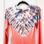 Young Fabulous and Broke  Dress XS NWT Long Sleeve Tie Dye Henna Pluto Photo 3