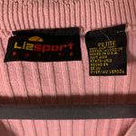 Liz Sport Vintage  Petite Pink Sweater Photo 2
