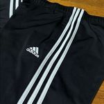 Adidas  Women’s Black Athletic Pants, Straight Leg, Sz Large Photo 3