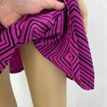 Paper Dolls Paper Doll SMALL Junior Purple Black Chevron Mall Goth Fit & Flare Mini Dress Photo 5