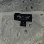 Madewell Lace Eyelet Embroidered Scalloped Crop Top Blouse Size S Photo 5