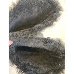 Born Leather Knee High Black Winter Boot Side Zip EUC Sz 9 Furry Trim Women’s Photo 5