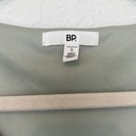 BP NWT  Ruched Mesh Long Sleeve Bodycon Dress Green Marble Fabric Size Small Photo 3