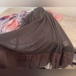 Free People Fairy Dress Asymmetrical Boho Purple Patchwork Hippie Y2K 90 Sz MED Photo 8