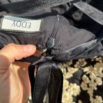 EDDY DORIS EMBROIDERED FRINGE MINI DRESS Black Size 2 Photo 14