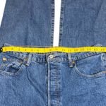 Levi's Premium Wedgie Straight Leg Jeans Women's Size 32 Button Fly Stretch Photo 4