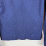 Lululemon  Rest Less Ribbed Long Sleeve Crewneck Stretch in Brilliant Blue Med. Photo 4