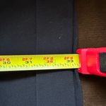 Chico's Black Capri Dress Pants Roll Tab Cuff Sz 1.5 Zipper Front Pockets Photo 9