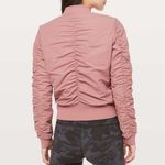 Lululemon Warm Two Ways Bomber Jacket Reversible Women’s Sz 6 Photo 1