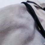 Alexis RARE  100% Genuine Leather Suede Belted Halter Dress with Side pockets Photo 13