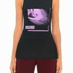 Ann Demeulemeester Jolene print Tank Top purple and black Size M Photo 3