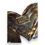 Ultracraft Moon Stars Vintage Galaxy Celestial Crinkle Texture Pin Brooch Gold Photo 2