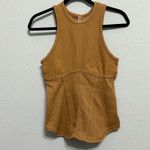 Free People NEW Headstart Sand Purple Corset Sleeveless Tank Top Md Athleisure Photo 3