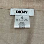 DKNY Beige Button-Up Midi Dress Size 12 Photo 8