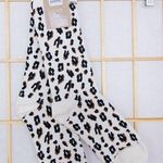 Madewell NEW‎  Animal Trouser Socks, antique cream, one size fits all Photo 0
