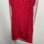 Rat & Boa Fia Red Floral Printed Mini Dress Womens Small New Photo 3