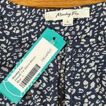 Monday Fun Tie Sleeve Blouse Sz L Photo 10