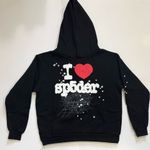 Spyder Black I Heart Spider Hoodie Size Small Photo 0