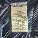 She & Sky Navy Print Wide Leg Jumpsuit NWT Size Large Preppy Navy Jumpsuit Photo 7