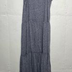 Z Supply NEW  Womens Jersey Maxi Dress Tiered Sleeveless Size XS Heathered Blue Photo 4