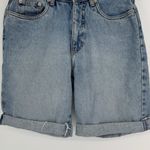 Tommy Hilfiger Vintage  Denim Shorts Size 8 Light Wash High Rise Cotton Casual Photo 3