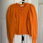 Ulla Johnson  Orange Asher Sweatshirt Photo 1