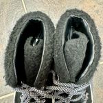 Marc Fisher Summa High Top Lace Up Sneakers Booties Faux Fur Black 11 Photo 5