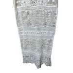 Crotchet Lace Sheer Boho Swim‎ Coverup Beach Midi Dress White Size undefined Photo 6