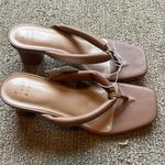 A New Day Brown Sandal Heels Photo 3
