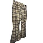 Forever 21 Wide Leg Plaid Flare Pants Sz 29 Stretch Photo 9