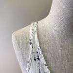 Eileen Fisher Silk Speckled Splatter Scoop Neck Tank Top Pocket Preppy Sz M Photo 10