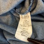 1.4.3. Story by Line Up 143 Story Chambray Off The Shoulder Top Side Slits 3/4 Tie Sleeves Blue Size S Photo 6