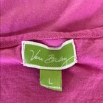 Vera Bradley  women's magenta tank top with a paisley floral print pocket Photo 1