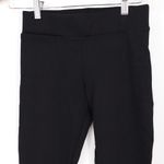 American Giant Black Flared Leggings Pants Women's Size 0 Photo 2