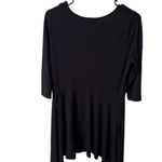 Cha Cha Vente Flowy Black Long Sleeve Blouse Black Size L Photo 2