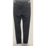 Just Black  Womens Jeans Skinny Frayed Hem Sz 24 Premium Denim USA Ankle Photo 4