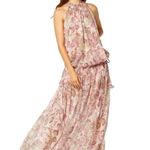 MISA Los Angeles  Angelina Drop Waist Ethereal Maxi Dress Paisley NWT M/L $370 Photo 3
