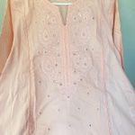 Pakistani designer 2 piece cotton lown suit Pink Size M Photo 0