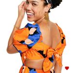 NWT Tabitha Brown Floral Print Puff Photo 7