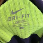 Nike Dri-Fit Full Zip Running Jacket Purple Lime M Reflective Pockets 384423-535 Photo 11