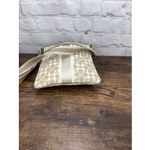 Coach  Chelsea‎ Heritage Stripe Tan Gold Crossbody Purse Bag Photo 2