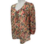 Urban Outfitters Pins and Needles  Semi sheer Peasant Blouse Photo 4