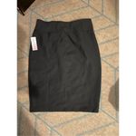 NEW Black Elastic Waist Stretch Bodycon Midi Pencil Career Skirt 2X Black Photo 3